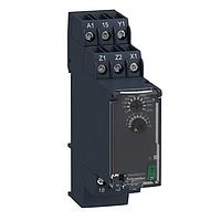 SCHNEIDER RE22R1MAMR Timing Relays TIMER, 24-240VAC/VDC IN, 8A SPDT OUT, ON