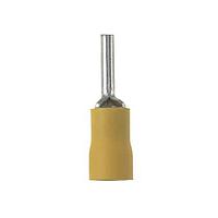 Panduit PV10-P55-LYY Pin Pin Terminal, vinyl insulated, 12 - 10 A