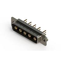 EDAC 627-5W5-224-5NA Mixed Contact D-Sub Connectors Vertical Combo Dsub