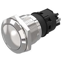 EAO 82-5572.1000 Anti-Vandal 82-5572.1000.pushbutton.momentary.19 mm.aluminium natural.flush/convex.no LED.no colour.no LED.screw terminal
