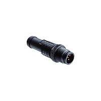 Amphenol LTW MSAP-12BMMM-SL8B10 M12 Circular Metric Connector, A Code, Plastic, 1.5A, 12 pins, Male Connector, Male Contact, Straight, Screw Thread, Overmolded, Length 10000mm, IP68 / IP69K
