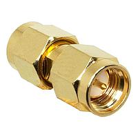 Linx Technologies - TE Connectivity ADP-SMAM-SMAM-G RF Adapters - In Series SMA Plug to SMA Plug Adapter