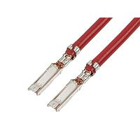 Molex 217520-2124 Pre-Crimped Lead MIZUP25 Fem-Fem LEAD 300mm 0.5mm SQmm RED