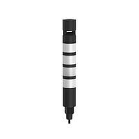 Banner Engineering TL30BGYRBXAXQD Tower Lights TL30 Basic Tower Light; Black Housing: 4-Color Audible Indicator; Voltage: 12-30 V dc; Environ. Rating: IP65; Input: Bimodal; Colors: Green Yellow Red Blue; 8-pin M12 Integral QD