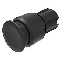 EAO 45-2530.1810.000 Switch Actuators Mushroom-head pushbutton actuator black D30 maintain front/housing plastic