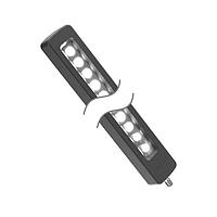 Banner Engineering BL60W640L14ASQ LED Light Bars BL60 Vision Light; Length: 640 mm; Black E-Coated Aluminum; Voltage: 12-30 V dc; Environmental Rating: IP68, IP69K; Color: White; 14 Degree Lens; Window: Clear Polycarbonate; 5-pin M12 Integral QD