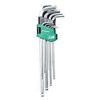 Proskit HW-229BL 9PCS Extra Long Arm Ball PointHex Key Set (1.5,2,2.5,3,4,5,6,8,10mm)