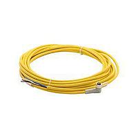 Eaton CSNR4A4CY2405 Sensor Cables / Actuator Cables CORDSET,M8,RA,4P,WHITE,24GA,5M,YEL