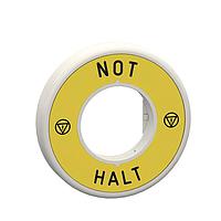 SCHNEIDER ZBY9W2M230 Ring ILL. RING 230V 1 RD LED TEXT NOT HALT