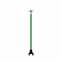 BIVAR SZ4-10.00-F5PD54-5 Flexible Light Pipes with LEDs Optical Fiber Color Green 10in L
