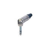 NEUTRIK NP3RX Phone Connectors 3C 1/4" STERO RT ANG Ni/SILVER