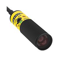 Banner Engineering S18-2NAES-Q5 Photoelectric Sensors S18-2 Series: Emitter with Pot; Range: variable to 25 m; Input: 10-30 V dc; Outputs: none; 150 mm (6 in) 4-pin M12 PVC Pigtail QD