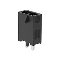 Molex 215915-1002 Headers Mini-Fit Max Vertical Header, Single Row, 2 Circuits, Tin (Sn) Plating, Black