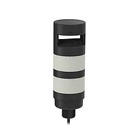 Banner Engineering TL70DXN9RALQ Wireless Modular Tower TL70 Wireless Tower Light; 900 MHz; Black Housing: 1-Color Loud Audible Indicator; Voltage: 12-30 V dc; Environmental Rating: IP65; Colors: Red; 5-pin M12 Integral QD
