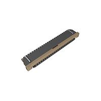 Amphenol FCI SFW23R-3STE1LF Connectors 1.00mm Flex Connector, SFW-R series, 23 Position, Bottom side Contact, Side Entry Surface Mount ZIF Connector, Lead Free, with Cable Lock.