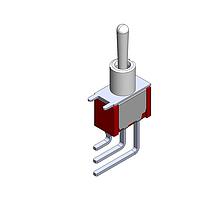 Mountain Switch 108-0021-EVX Toggle Switch SPDT ON-OFF-ON