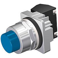 SIEMENS 52PM8B5E Pushbutton PUSHBUTTON,MOM,BLU,EXTENDED,2POS,1NCLB
