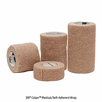 3M 3M.07.1581 Self Adherent Wrap, 25mm ×4.5m roll