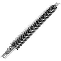 OMEGA CSF00166 Finned Stainless Steel Strip Heater One End Inline Terminals (2400 W)
