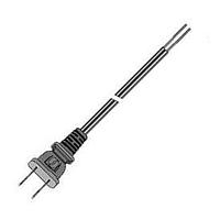 Alpha Wire 601B WH076 No Receptacle Power Cord 18AWG 3C UNSHLD CORD WHT