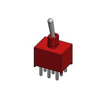 Dailywell 1AS2T1B4M7QES Toggle Switches SPDT ON-(ON) VT RT