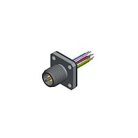 Amphenol CONEC 43-01357 M12 Male Socket SAL-12-FSV8-0.5-20