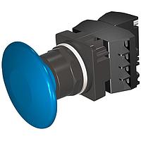 SIEMENS 52BM9V5C Pushbutton PUSHBUTTON,MOM,BLU,21/2PLST,2POS,3NO-3NC