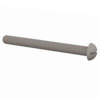 Essentra Components 011032R200 Round Slotted Round Slotted Screw, #10-32 Thread, 2 Lg