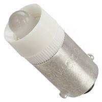 VCC VC1860235W3D Based LEDs T3 1/4 Bayonet LED Wht Diff 24V AC/DC