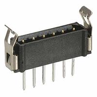 Harwin M80-7820742 Shrouded 7 SIL MALE VERT LATCH 4.5MM TAIL