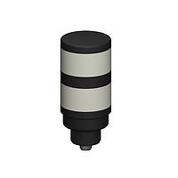 Banner Engineering TL502KQ Tower Lights TL50 Pro Tower Light with IO-Link, Standard Black Housing: 2-Segment; Voltage: 18-30 V dc; Environmental Rating: IP67; Colors: Multicolor; 4-pin M12 Integral QD