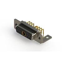 EDAC 630-11W1240-1T4 Mixed Contact D-Sub Connectors Right-angle Power Combo D-Sub Connector