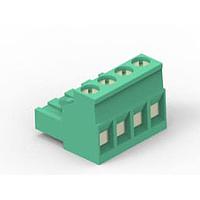 AMP Connectors - TE Connectivity 1-796634-7 Plugs PLUG 17P 5.08mm GRN