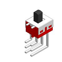 Dailywell 5MD1S202AM7QES Slide Switches ON-ON DPDT Right