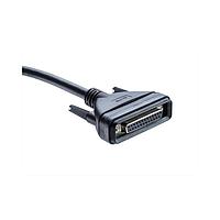 Amphenol LTW HDB-62AMMM-SL7A01 High Density D-Sub Connectors D-Sub, High Density, Metal, 2A, 62 pins, Male Connector, Male Contact, Straight, Screw Thread, Overmolded, Length 1000mm, IP67