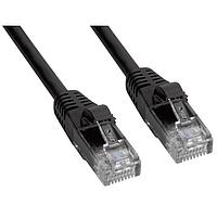 Amphenol Cables on Demand MP-5ERJ45UNNK-025 Cat 5e CAT 5E UTP RJ45 BLACK 25