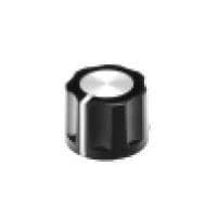 Alcoswitch - TE Connectivity PKE60B1/4 Cylindrical Knob .626" LINE IND/SIDE STR FLUTED KNOB