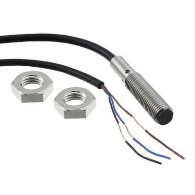 Industrial proximity sensor used for non-contact object detection