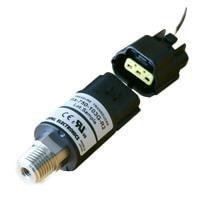 Nidec Components PA-750-352G-R2-1 Transducers 0 ~ 350 kPa, gauge, 1 ~ 5V output voltage, corrosive gases/liquids, 0.05% F.S./Celsius thermal error, R 1/4 with M5 female screw pressure port, 3 pin female plug housing