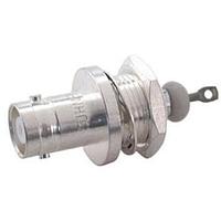 HUBER+SUHNER 22_H4-50-0-15/100_NE Connectors MHV straight bulkhead receptacle jack(f)