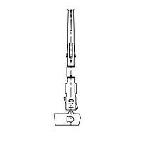 JAE Electronics KN01S03KKP1 Contacts Conn Socket contact #20 size, AWG 18-22 wire