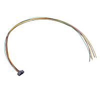Harwin M80-MC20668M1-0450L Single Ended 3+3P Male DIL 24AWG Jackscrews