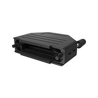 Amphenol Commercial Products 86303641CLF Strain Relief Backshell Snap Plas Strt exit D 50 way shell