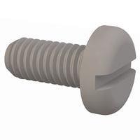 Essentra Components 50M035060N008 Pan Slotted Pan Slotted Screw, M3.5 X .6 Thread, 8mm Lg