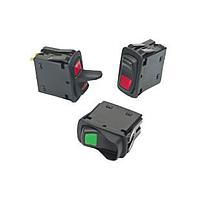 Carling Technologies L16D1CHN1-A7900-00 Sealed Rocker Switch Rocker Switch, 20A 12V, 1P, ON-OFF-ON