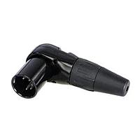 REAN RC5MR-BAG Cable Connectors 5P M RA XLR CBL CONN BLACK/SILVER - BAG