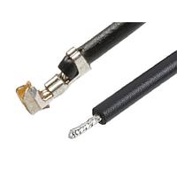 Molex 214921-2215 Pre-Crimped Lead PicoBlade F-S Blk 26AWG 450mm PreCrimp