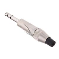 Amphenol Audio TS3PN Phone Connectors 3 POLE STEREO PLG SAT NI PLTD CONT