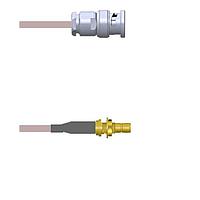 Amphenol Custom Cable Q-0J03M0005006i RF Cable Assemblies BNC-SP/SMB-SJB G316 6I