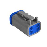 Bulgin PX0108S03GY Connectors 3Sckt Male Hsg Gry Rec Conn